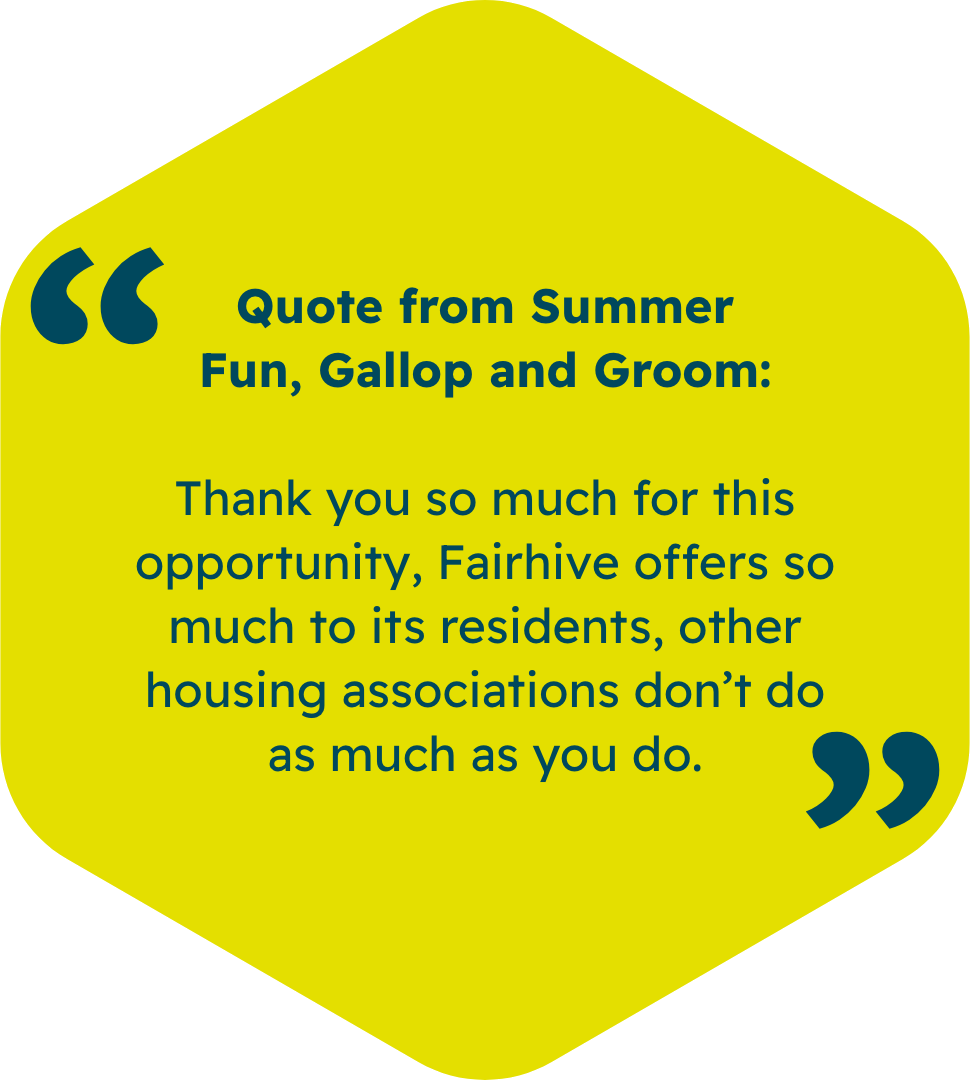 Quote_03 Quote from Summer Fun, Gallop and Groom