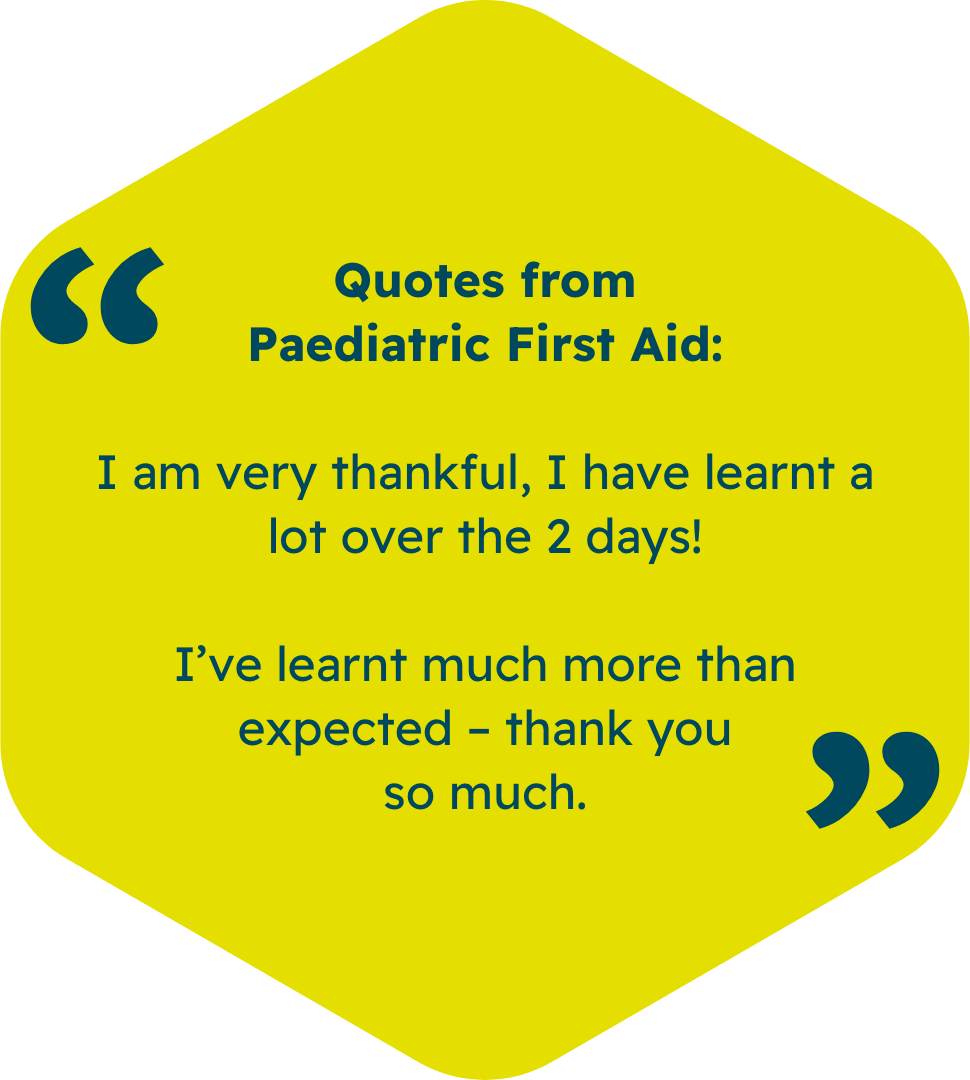 Quote_04 Quotes from Paediatric First Aid